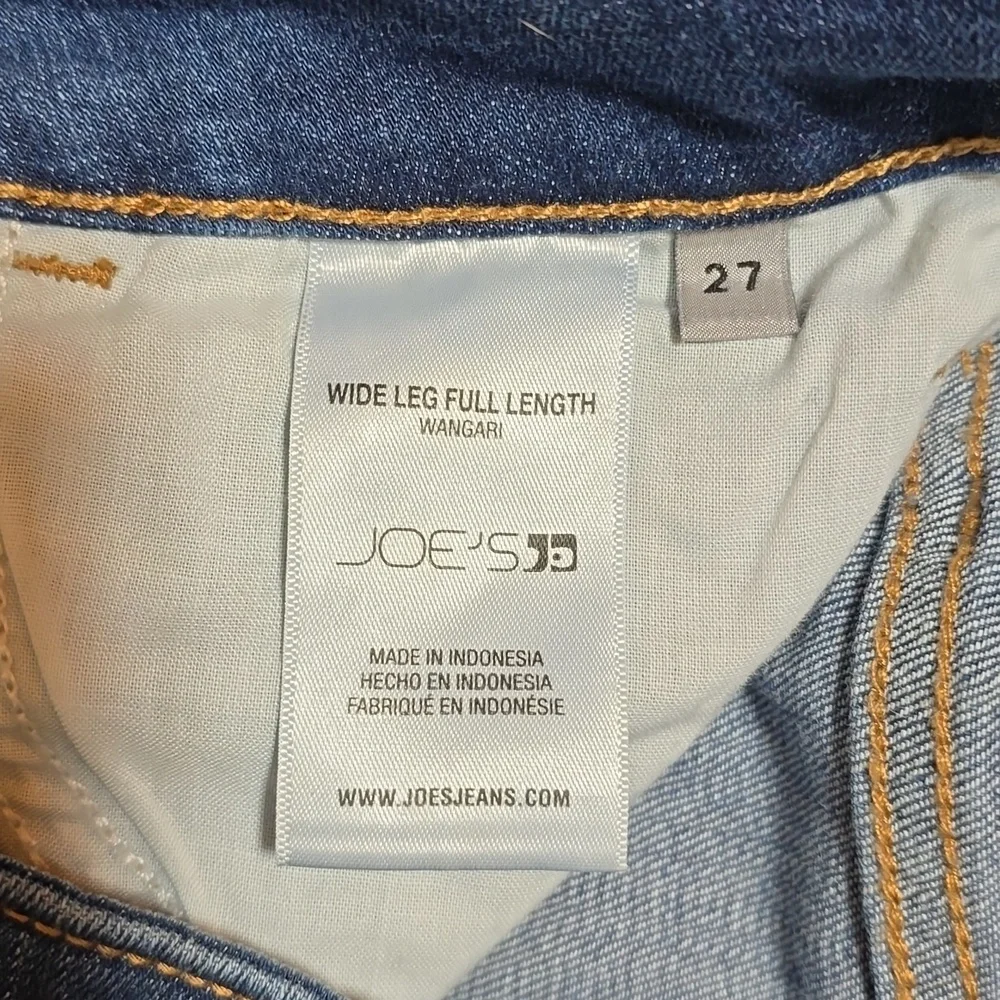 Joe's Jeans Wide Leg Full Length Wangari Jeans - Picture 5 of 13
